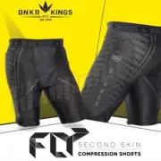 BunkerKings Fly Compression Shorts Large Black