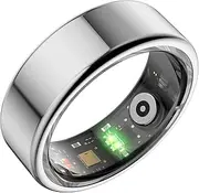 findtime Smart Ring Men Women Smart Ring Android Fitness Ring Pedometer Heart Rate Blood Oxygen Sleep Tracker Activity Trackers for Sports Time, Distance, Calories Compatible with Android iOS