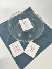Vintage Princess House Heritage Crystal Chip and Dip Bowl Cocktail Server No 401