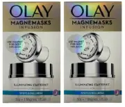 Olay Magnemasks Infusion, Illuminating Starter Kit for Spots, 1.7 oz (Pack of 2)