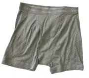 Calvin Klein Mens Cotton Classic Boxer Brief Gray XL