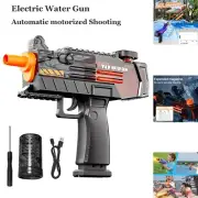 Electric Water Gun Ultimate Battle Blaster W/Realistic Gun Muzzle Flame Shooting