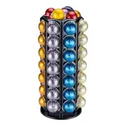 Coffee 80 Pod Holder Carousel Stand Nespresso Vertuo Capsule Storage Organizer
