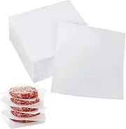 500PCS Hamburger Patty Paper, Square Hamburger Patty Paper Sheet for Separating Burger Patty Cookies and More (15 * 15cm)