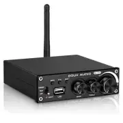 Douk Audio M1PRO Bluetooth 5.0 Power Amplifier Stereo Subwoofer Amp USB Player