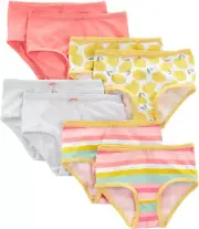 Girls' Underwear, Pack of 8