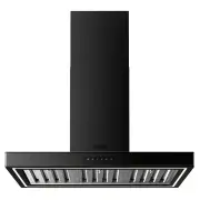 Belling 90cm T-Shape Canopy Rangehood, Matte Black BTC90BG