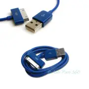 100X 6FT USB 30 PIN BLUE CABLE DATA SYNC CHARGER SAMSUNG GALAXY TAB TABLET 10.1