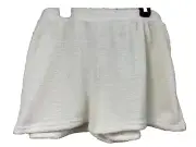 BNWT Ladies Size 22 Anko Pretty Buttercream Soft Fluffy Boxer PJ Sleep Shorts