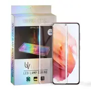 [1 PACK] For Samsung Galaxy S21+ /S21 Plus UV Liquid Gel Tempered Glass Screen Protector Guard (Clear)