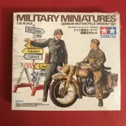 Tamiya 35241, 1:35, German Motorcycle Orderly Set (DKW NZ 350), factory sealed