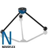 在飛比找momo購物網優惠-【德國NOVOFLEX】球型三腳架(藍色)-BBblau(彩