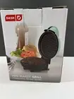 Dash Mini Maker Grill Aqua 350 Watts NIB Sandwich Press Panini
