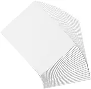 20Pack Foam Boards, 11"x14" Foam Core Backing Board White, 1/8" Thickness Mat Boards Poster Boards Polystyrene Poster Board Signboard Perfect for Presentations, School, Office & Art Projects
