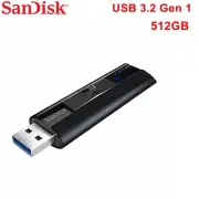 SSD USB 3.2 Flash Drive 512GB SanDisk Extreme Pro Solid State Flash CZ880