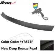 Fits 16-21 Honda Civic X Type R Rear Add-on Gurney Flap Lip Painted #YR571P (for: Honda Civic)
