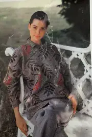 Sasha Kagan Grey Ash Sweater Kit - Vintage Rowan Grainy Silk, DDK, Fine Chenille