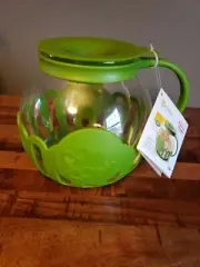 Ecolution Green Original Microwave Micro-Pop Popcorn Popper, Borosilicate Glass