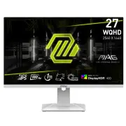 MSI MAG 274QRFW 27" 2K 180Hz WQHD Rapid IPS Gaming Monitor (White)