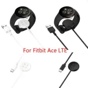 For Fitbit Ace LTE Watch USB Type-C Watch Charger Charging Cord Charge Cable