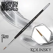 GSW - Kolinsky Brush Size #1 - Silver Series