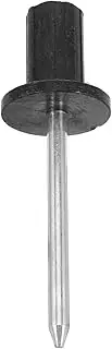 HANABASS Soccer Training Ground Spike Flagpole Base Durable Stainless Steel Insert for Corner Flags Lightweight Portable for Football and Basketball Field Marking Sports Accessory