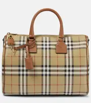 [Burberry] Burberry Burberry Check Medium canvas tote bag One Size multicoloured