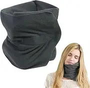 Travel Pillows for Airplanes, Airplane Pillow for Long Flight Easy-to-Carry, Machine-Washable Travel Neck Pillow, for Sleeping Rest, Airplane Car & Home Use, Travel Accessories (Grey)