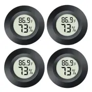 4 Pack Mini Digital Hygrometer Thermometer Gauge Indoor Outdoor Temperature