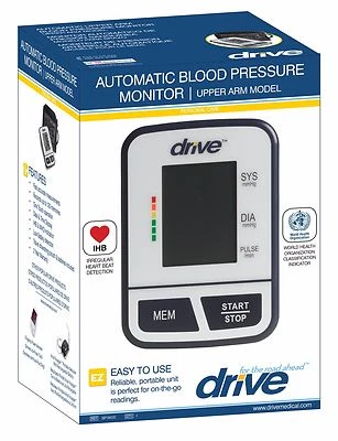 Automatic Blood Pressure Monitor Upper Arm with 120 Memory & WHO Indicator Drive