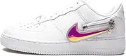 [Nike] Men's Air Force 1 Low Zip Swoosh White/Black (CW6558 100) - 9