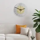 Acrylic Wall Hanging Clock with Silent Mechanism for Peaceful Environment