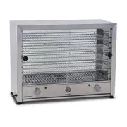 Roband Pie and Food Warmer Hinged Glass Door with Internal Light - 100 Pies - Pie Warmers (RB-PM100L) - PM100L-RB