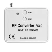 Wifi Remote Control Converter Rf Radio Frequency Wifi Remote Control 240-930Mhz for Garage Door white