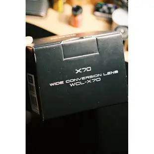 Fujifilm WCL-X70 黑色 廣角擴充鏡 X100V X100系列可考慮