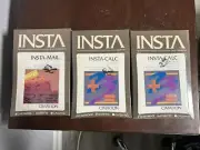 Insta Software by Cimarron for Commodore 64 - Insta Calc & Mail - Sealed