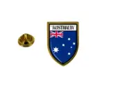 pins pin's flag national badge backpack hat shield world australia