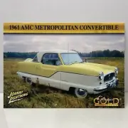 CARD ONLY: Johnny Lightning Trading Card 1961 AMC Nash Metropolitan Convertible