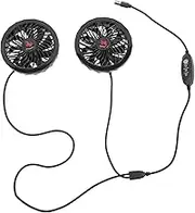 STOBAZA 1 set Usb Powered Cool Vest with Adjustable Cooling Fan Portable Air Conditioner Workwear Fan for Construction and Outdoor Use Stay Coolany Environment