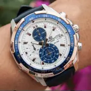 Casio Edifice Men's Stylish watch turn heads & add touch of glamour EFR-539L-7CV