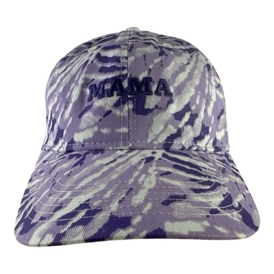 Magellan Outdoors Unisex Twill Cap Hat White/Purple