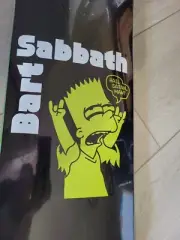 Bart Sabbath - Todd Bratrud - Simpsons / Black Sabbath Parody Skateboard Deck