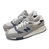 在飛比找博客來優惠-New Balance 休閒鞋 998 男鞋 美製 灰 藍 