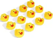 Rubber Duck Float Ducky Baby Bath Shower Toy, Yellow Mini Bath Duckies for Kids