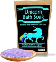Unicorn Bath Soak - Unicorn Bath Salts Luxury Bath Products Funny Unicorn Gifts For Girls Unicorn Bath And Body Gifts For Women Premium Mediterranean Sea Salts Rainbow Gifts Rainbow Bath Soak Salts