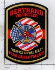Missouri - Bertrand MO Volunteer Fire Dept Patch