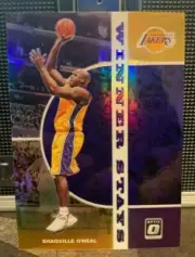 2019-20 Optic Shaquille Oneal Winner Stays Holo Purple prizm #17 SP
