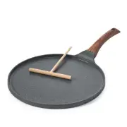 Nonstick Crepe Pan, Swiss Granite Coating Dosa Pan Pancake
