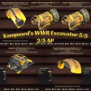 Ps4 Ps5 Vanguard WWR 2AP Excavator PA Set