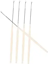 PERSELOSO Jewelry Making Tools 5pcs Beading Needles Bead Threader Simple Design for Efficient Bead Stringing